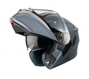 FLIP UP helmet AXXIS STORM SV S genuine c2 matt gray M