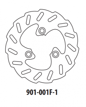 Zavorni disk GOLDFREN spredaj 190 mm
