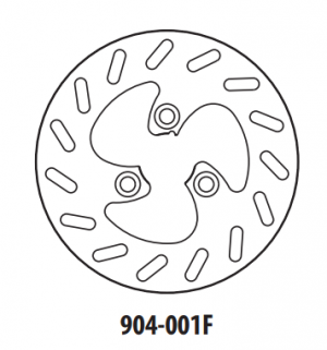 Zavorni disk GOLDFREN spredaj 180 mm