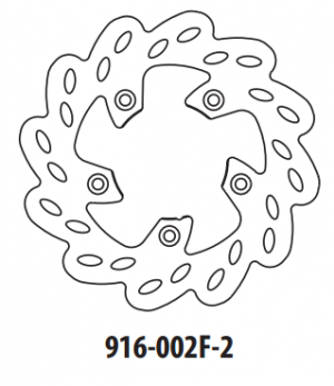 Zavorni disk GOLDFREN spredaj 173,5 mm