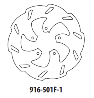 Zavorni disk GOLDFREN spredaj 220 mm