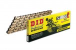 Motocross chain D.I.D Chain 520DZ2 SDH 1920 Členov Zlato/Črn