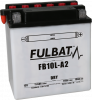 Konvencionalen akumulator (priložena kislina) FULBAT FB10L-A2  (YB10L-A2) Kislina priložena