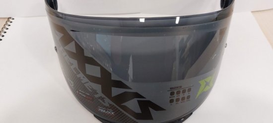Visor AXXIS V-09 MAX VISION DARK for GP Racer helmet